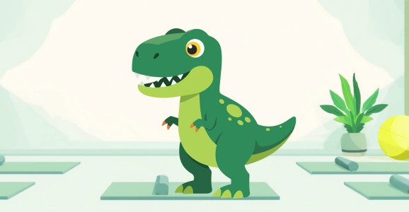 Stretch it Like T Rex – Pilates for Kids